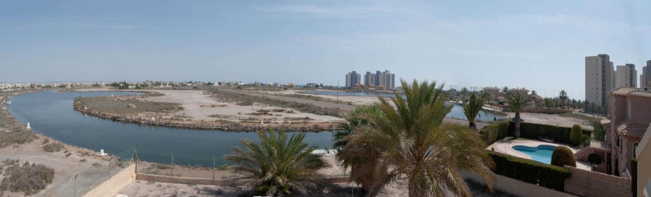 Villa en Veneziola con atracadero privado La Manga del Mar Menor Exterior foto