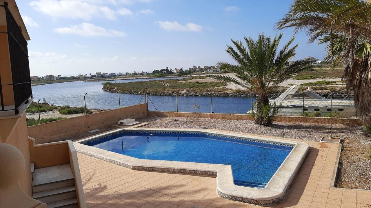 Villa en Veneziola con atracadero privado La Manga del Mar Menor Exterior foto