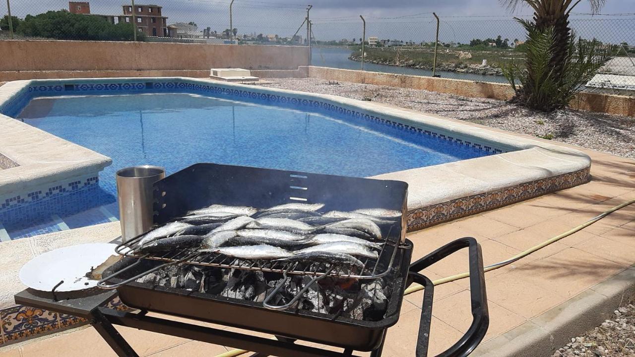 Villa en Veneziola con atracadero privado La Manga del Mar Menor Exterior foto