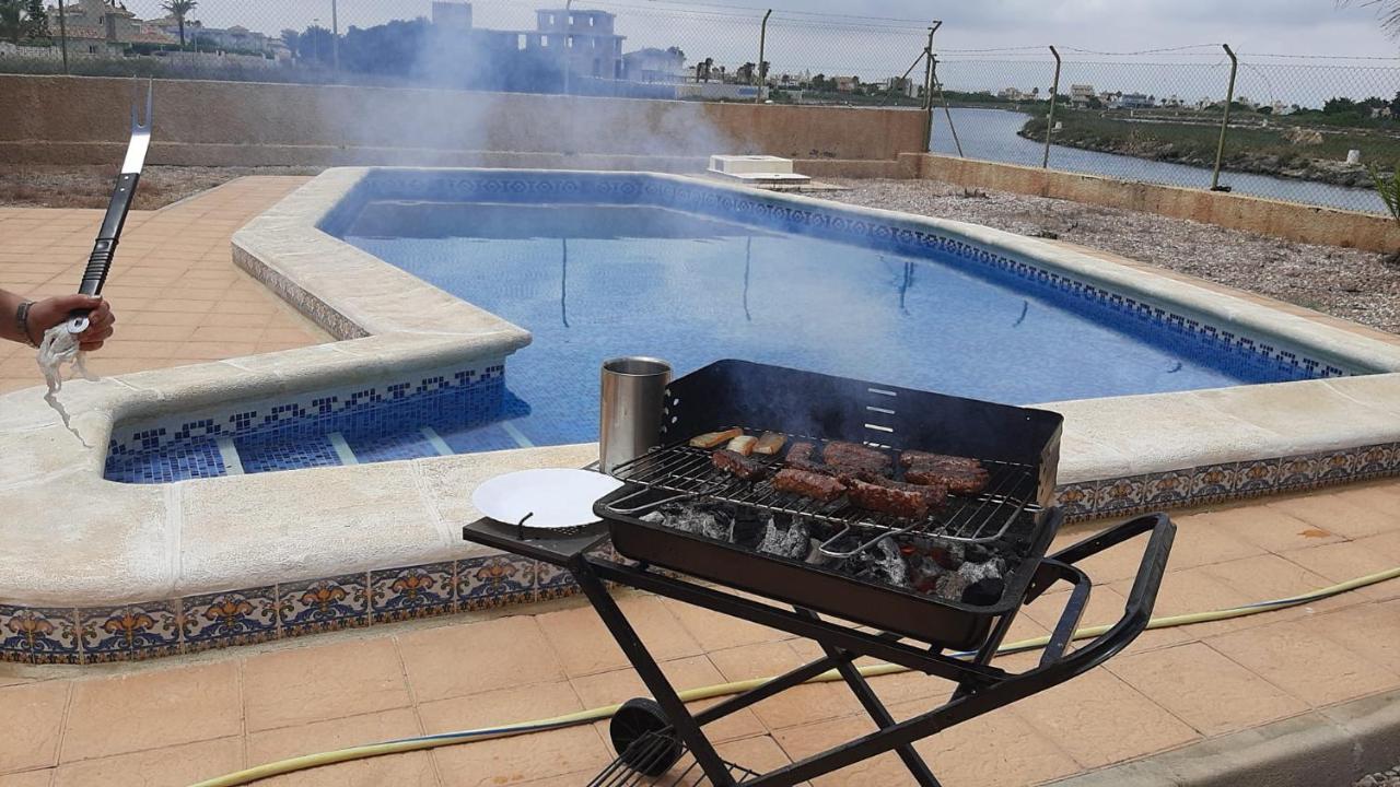 Villa en Veneziola con atracadero privado La Manga del Mar Menor Exterior foto