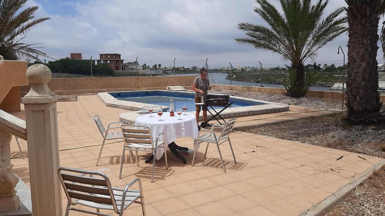 Villa en Veneziola con atracadero privado La Manga del Mar Menor Exterior foto